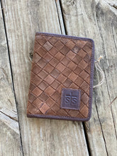 Load image into Gallery viewer, STS Basket Weave Magnetic Wallet
