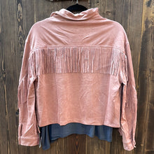 Load image into Gallery viewer, Nashville Nights Fringe Jacket