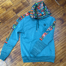 Load image into Gallery viewer, Women's Canyon Teal Hooey Hoodie