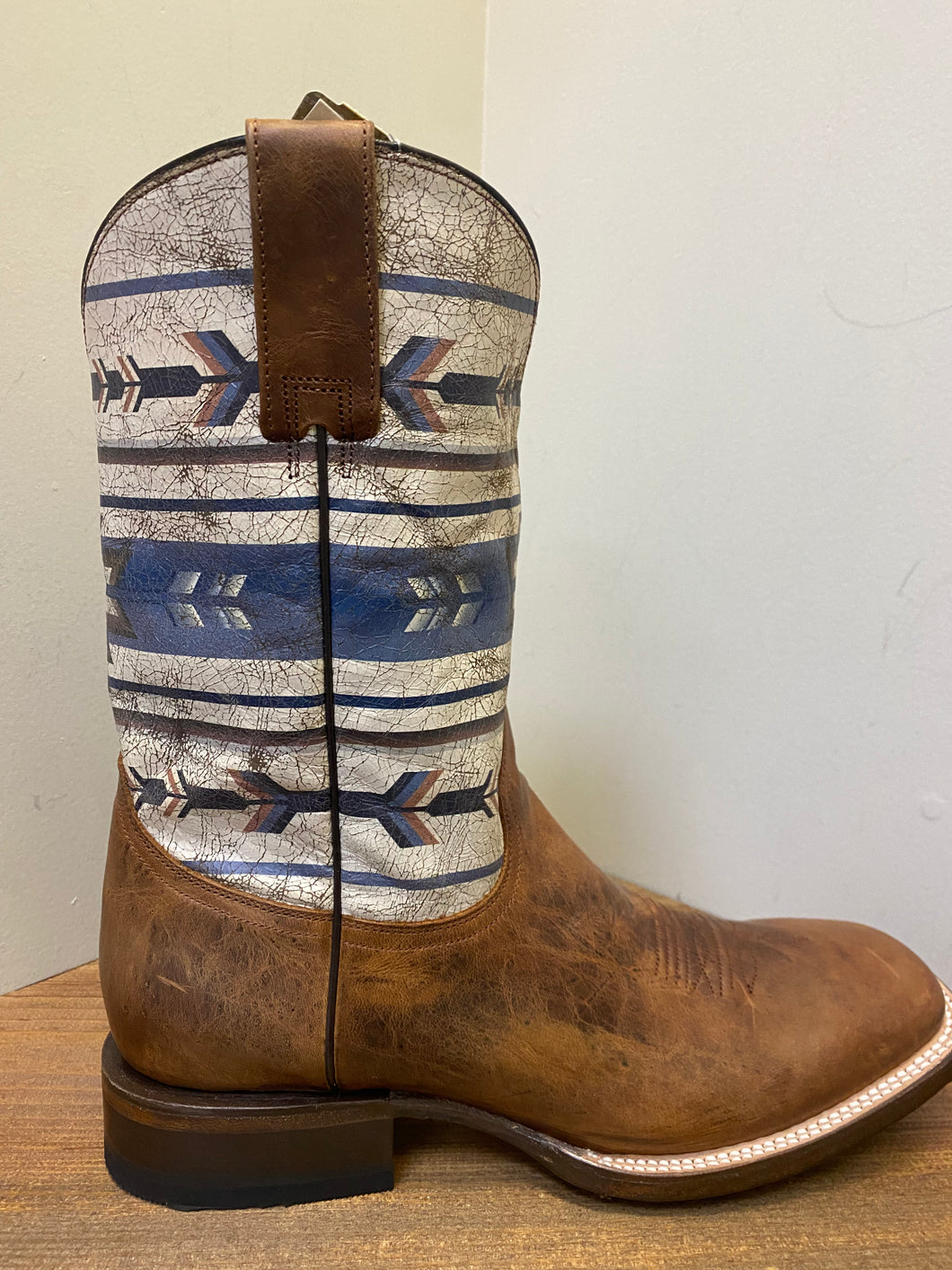 Men’s Roper Tan Cowboy Aztec Boot