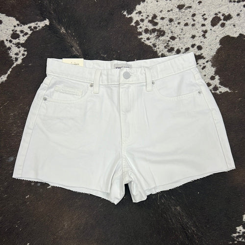 White Sneak Peek Shorts