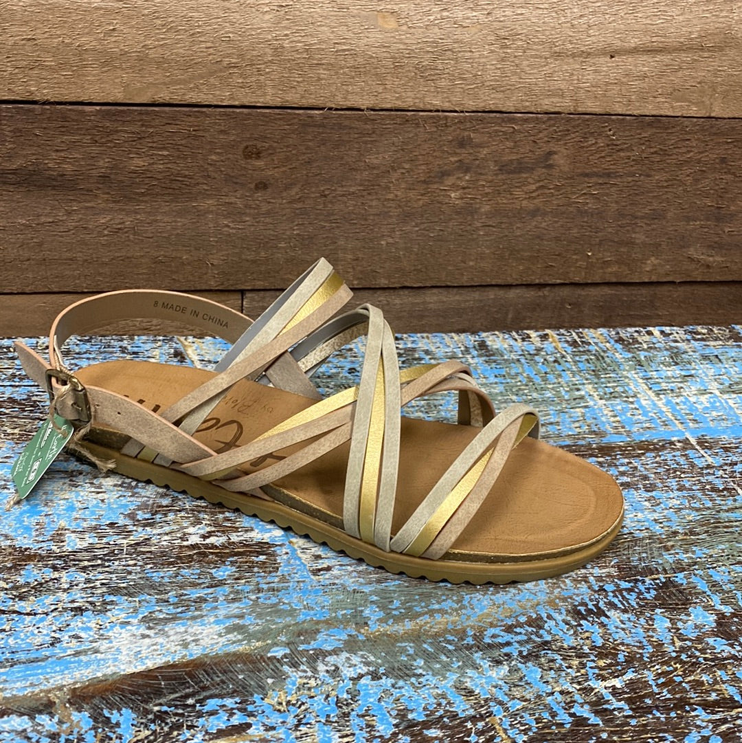 White 2024 blowfish sandals