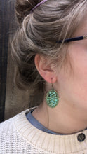 Load image into Gallery viewer, Turquoise mini hoops