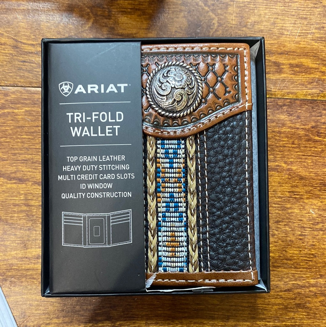 ARIAT TRIFOLD WALLET