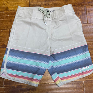 Hooey Classic Cream Board Shorts.