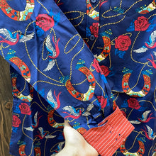Load image into Gallery viewer, Women’s Button Up Ropey Rose Print