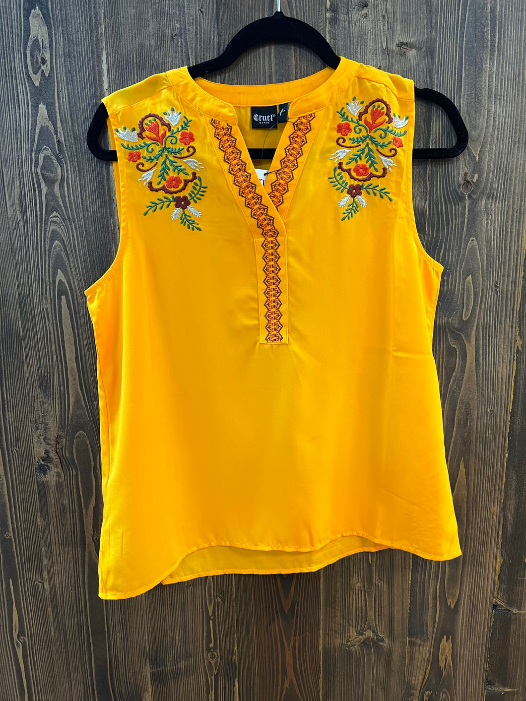 Women’s Yellow Cruel Tank