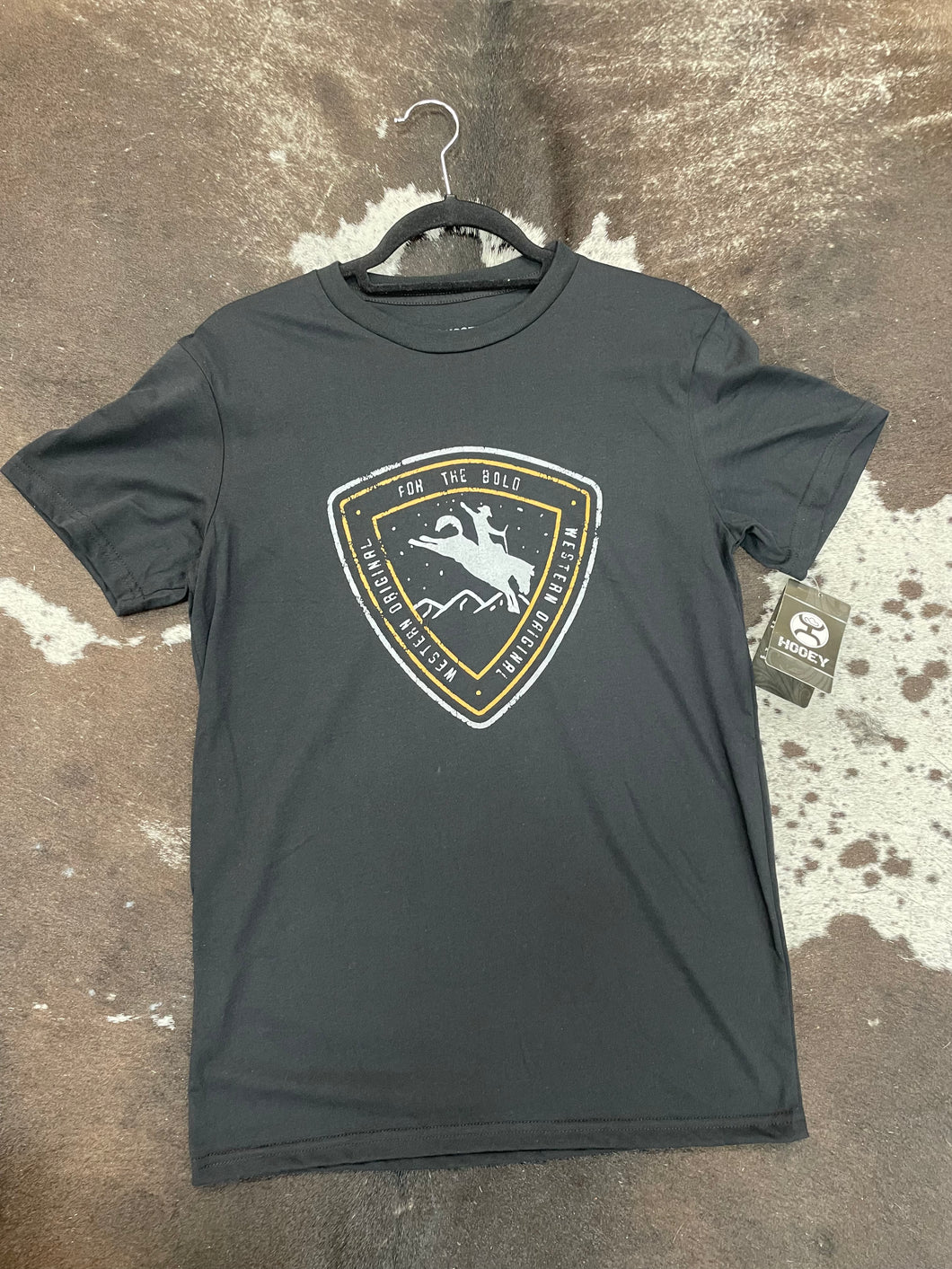 Hooey Summit Black Crew Neck