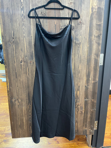 Women’s Black Silk Dress