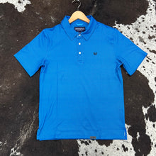 Load image into Gallery viewer, Men’s Geo Button Knit Polo