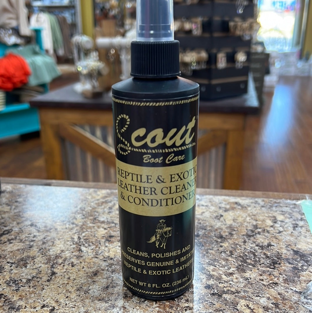 Exotic leather clearance cleaner and conditioner