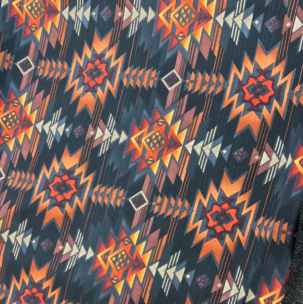 Cinch Orange Design Wild Rag