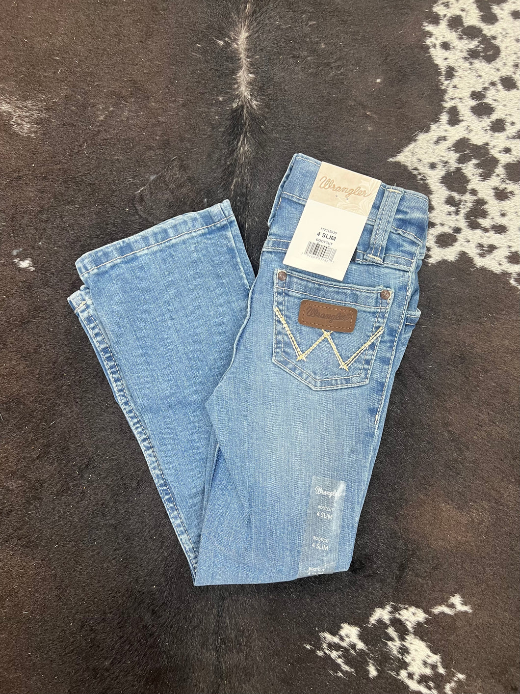 Girls Wrangler Mid Light Bootcut Jean