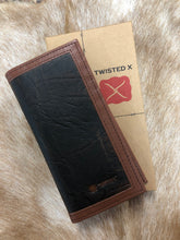 Load image into Gallery viewer, Twisted X Brick Wash Leather Rodeo Wallet