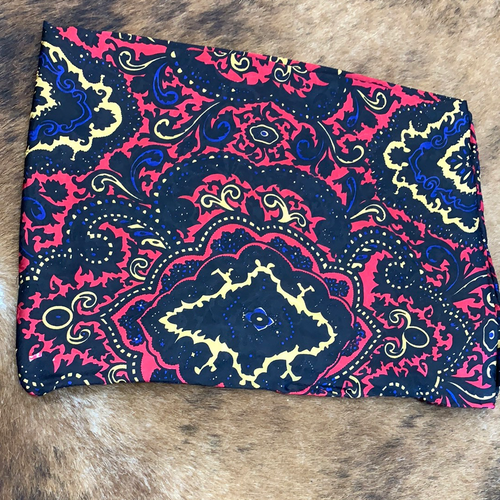 Paisley Red/Yellow Wild Rag