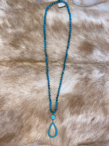 The Loretta Necklace - Turquoise