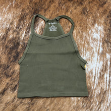 Load image into Gallery viewer, High Neck Ribbed Tank