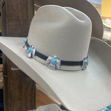 Load image into Gallery viewer, Leather Concho Hatband