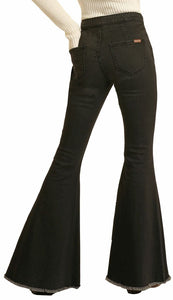 Rock and Roll Women's High Rise Pull On Black