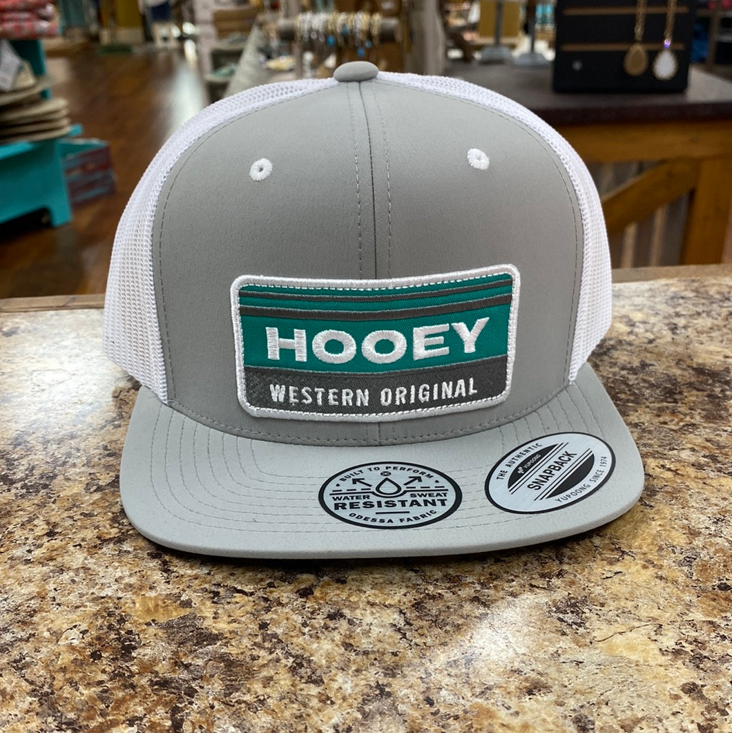 Hooey Horizon Grey/White Trucker Hat