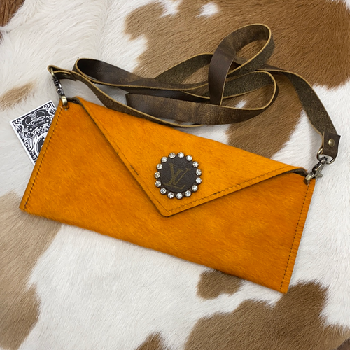 Orange Lucille Crossbody