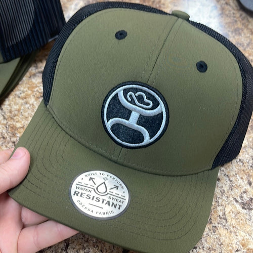 Hooey Primo Olive Logo Trucker Hat