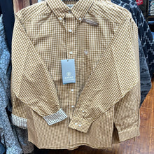 Load image into Gallery viewer, Men’s Harvey Honey Mustard Ariat Button Up
