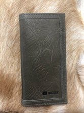 Load image into Gallery viewer, Twisted X Grey Elephant Stamped Rodeo Wallet
