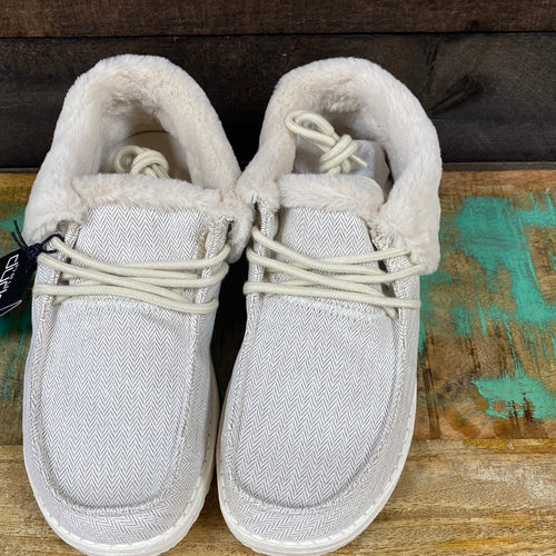 Heydude Britt Herringbone Cream