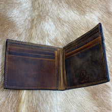 Load image into Gallery viewer, Twisted X Bomber Leather Bifold Wallet