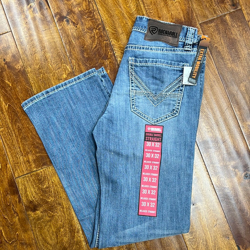 Men's Light Denim Rock & Roll Jean