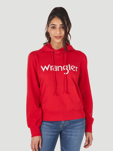 Wrangler Red Logo Hoodie