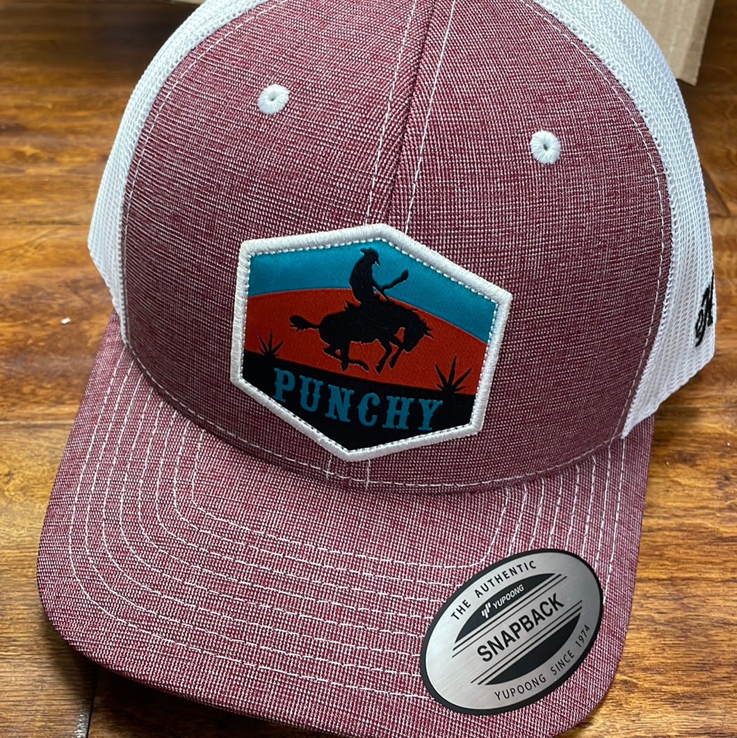 Punchy Maroon Hooey Trucker Hat