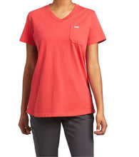 Load image into Gallery viewer, Women’s Rebar Cranberry Tee