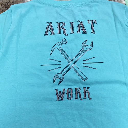 Womens Rebar Workman Graphic SS