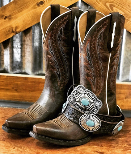 Ariat Tailgate Weathered Rust Boot