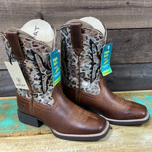 Load image into Gallery viewer, Girls Ariat Ventek Metallic Leopard Boot