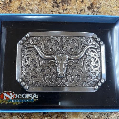 Longhorn Smooth Edge Buckle