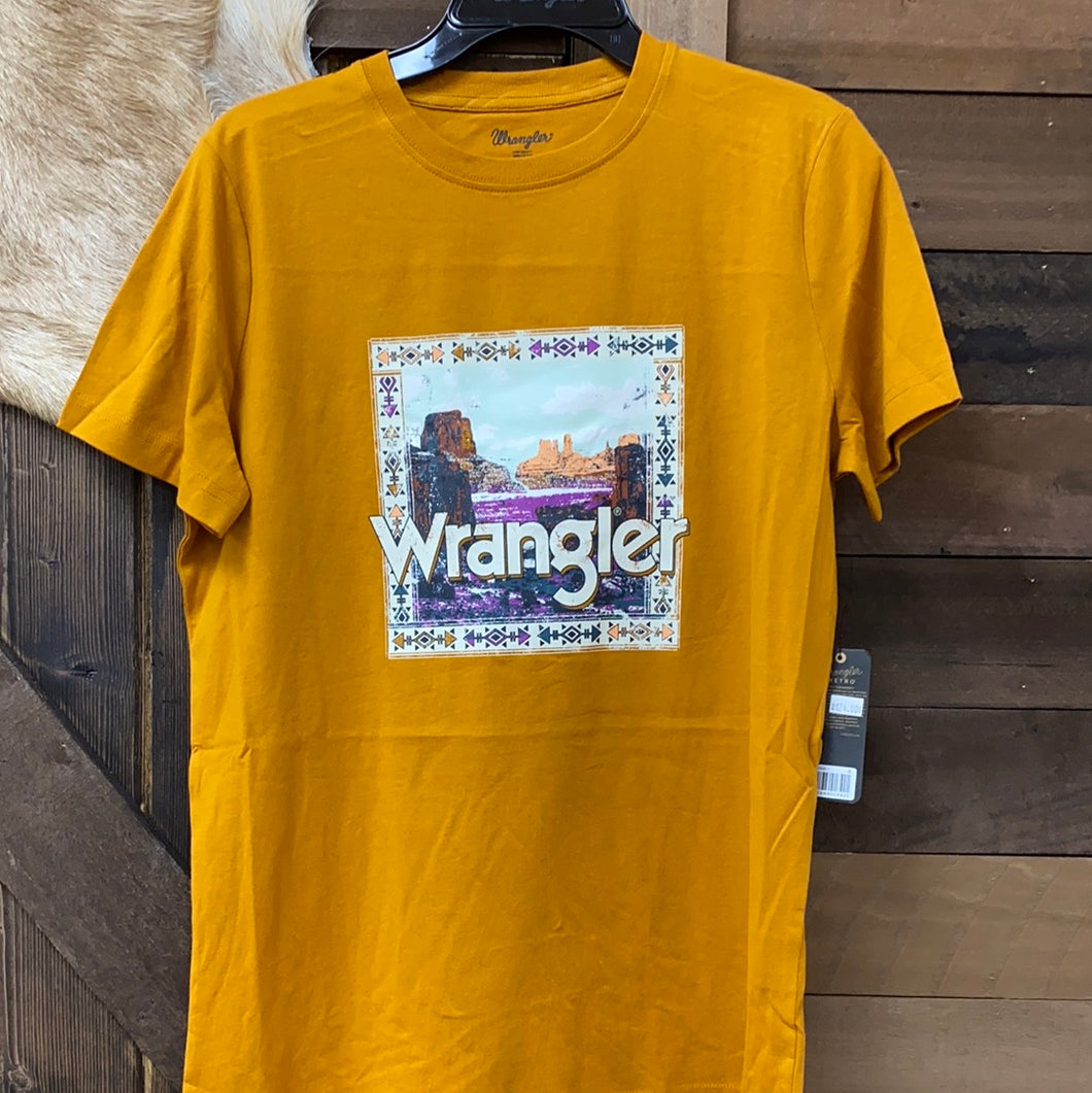 Wrangler Women's Burnt Orange T-Shirt