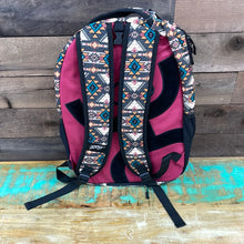 Load image into Gallery viewer, Hooey Backpack with Aztec Pattern Body