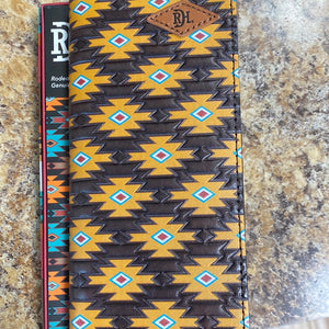 Red Dirt Southwest Pattern Rodeo Wallet.