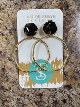 Load image into Gallery viewer, Taylor Shaye Glass Hoops