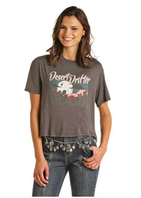 Rock&Roll Desert Drifter Sunset Tee