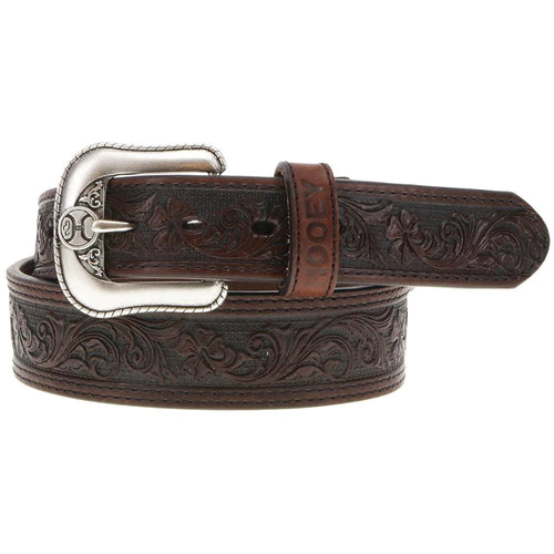 Hooey “Midnight” Tapered Brown Leather Belt.