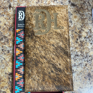 Red Wallet Natural Brindle Rodeo Wallet.