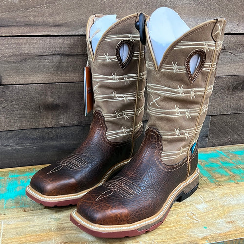 Rustic Brown Twisted X Boot