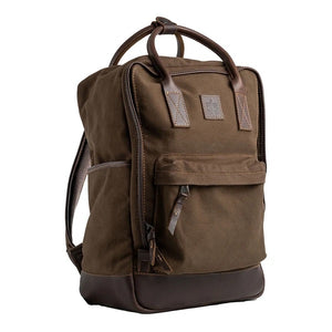 STS Chocolate Canvas Backpack