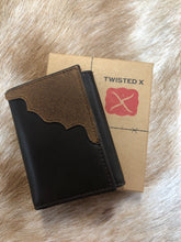 Load image into Gallery viewer, Twisted X Distressed Overlay Trifold Wallet