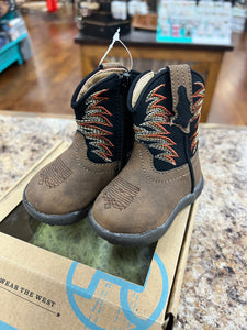Infant Roper Clint Tan Soft Boot