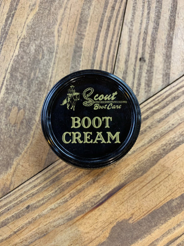 SCOUT BOOT CREAM BLACK